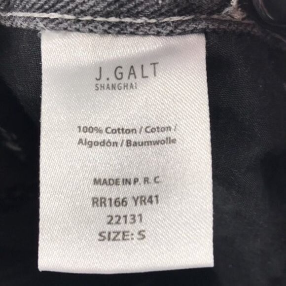 J.Galt Straight Mom Jeans Gray Size Small - Picture 8 of 13